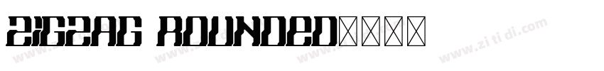 ZIGZAG Rounded字体转换
